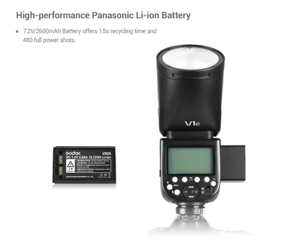 GODOX V1 V1-S Flash for Sony Cameras