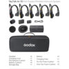 Godox SkyTalk Air 5S 5-Person Full-Duplex Wireless Intercom Headset System (2.4 GHz)