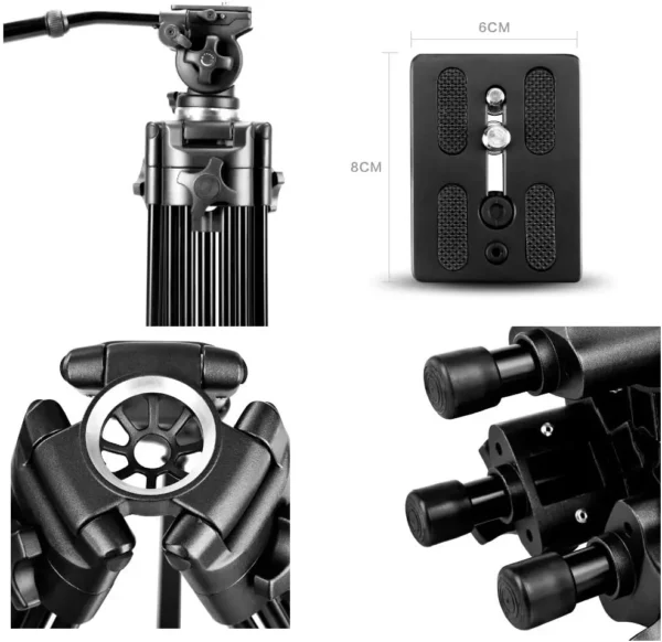 Weifeng WF-716 Professional Video Tripod