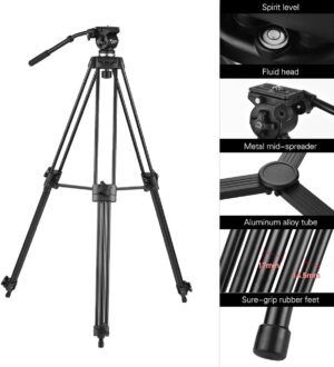 Weifeng WF-717 Professional Video Tripod
