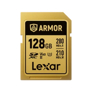 Lexar ARMOR SD 128GB Gold Pro 280MB/s V60