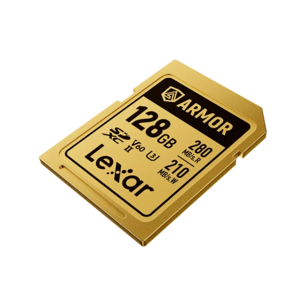 Lexar ARMOR SD 128GB Gold Pro 280MB/s V60