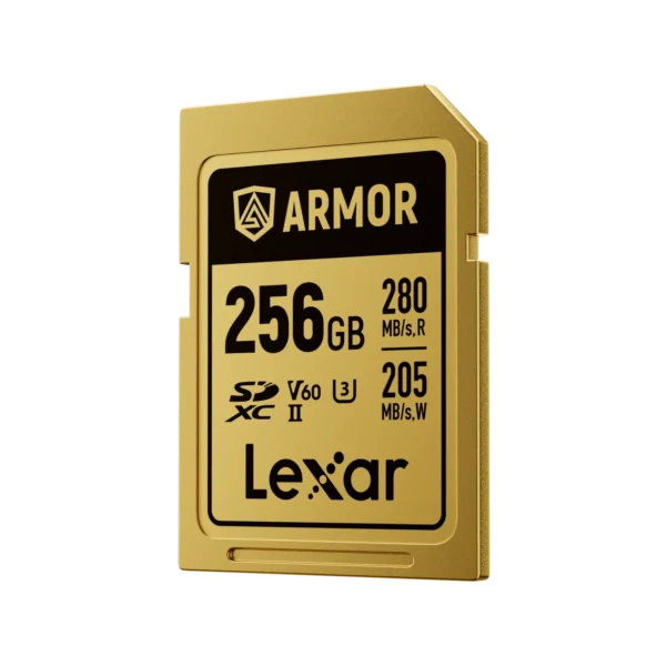 Lexar ARMOR SD 256GB Gold Pro 280MB/s V60