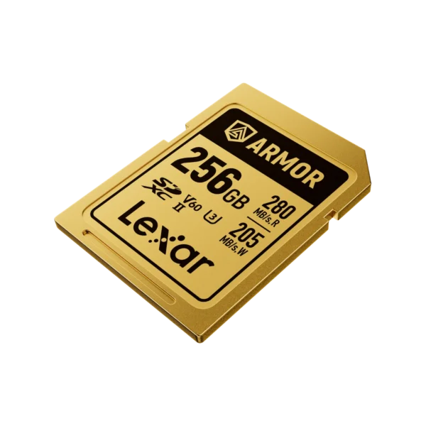 Lexar ARMOR SD 256GB Gold Pro 280MB/s V60