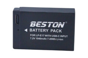 Beston LP-E17C USB-C Rechargeable Battery (7.2V, 1040mAh)