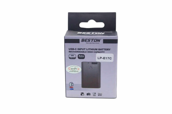 Beston LP-E17C USB-C Rechargeable Battery (7.2V, 1040mAh)