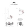 Professional C-Stand with Boom Arm k-1f