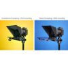 FeelWorld TP2A Portable Teleprompter for Smartphone/Tablet/DSLR