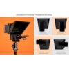 FeelWorld TP2A Portable Teleprompter for Smartphone/Tablet/DSLR