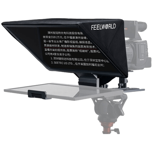 FeelWorld TP16 Folding Teleprompter with Remote Control for Tablets