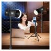 Ym-s60 60w Bi-color Cob Light Rechargeable