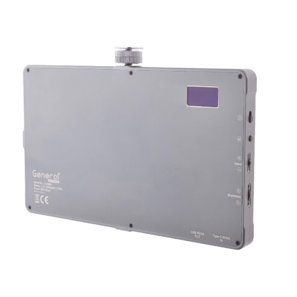 General LED72RGB Video Led Light 72W With Cable