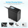 Beston NP-F970 Battery LCD Replacement for Sony