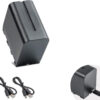 BESTON NP F970-Micro USB Battery for Sony