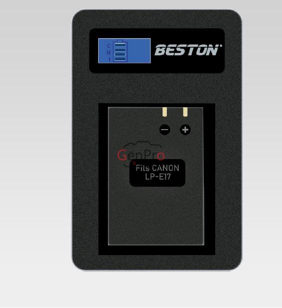 Beston Charger LP-E17 USB for Canon