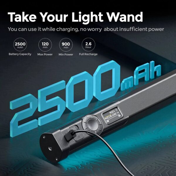 GenPro B1200S RGB Tube Light 120cm – Portable Professional Video Light