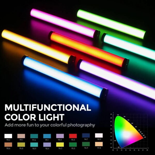 GenPro B320S RGB Magnetic Tube Light (30CM)