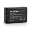 Beston 1080mAh replacement NP-FW50 Rechargeable lithium Battery for digital camera Alpha A series