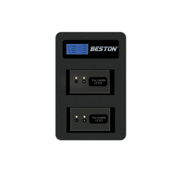 Dual Battery Charger  LP-E17 USB for Canon