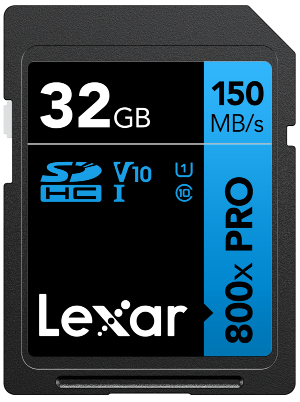 Lexar High-Performance 800x PRO SDHC™/SDXC™cards BLUE Series