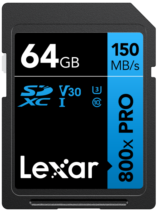 Lexar High-Performance 800x PRO SDHC™/SDXC™cards BLUE Series