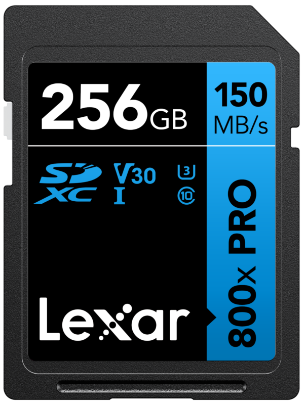 Lexar High-Performance 800x PRO SDHC™/SDXC™cards BLUE Series
