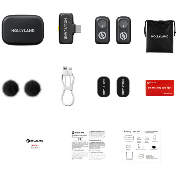 Hollyland LARK A1 Wireless Microphone System Type-c