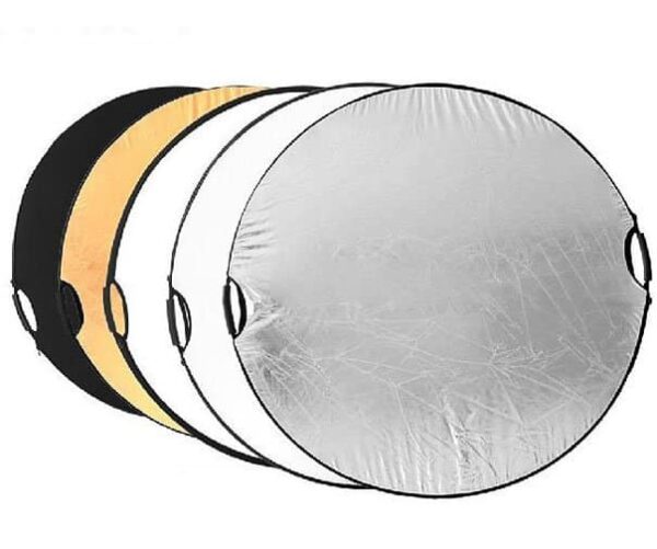 Reflector 5in1 Circle 82cm Black, Silver, White, Gold and diffuser