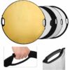 Reflector 5in1 Circle 82cm Black, Silver, White, Gold and diffuser
