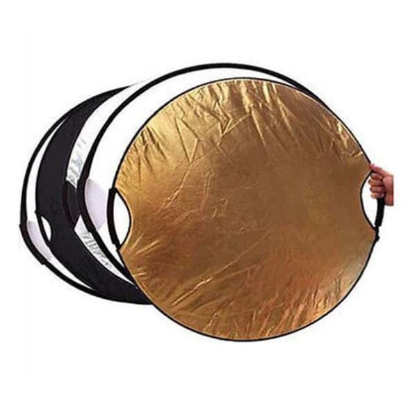 Reflector 5in1 Circle 82cm Black, Silver, White, Gold and diffuser