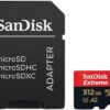 SanDisk Extreme PRO microSDXC UHS-I A2 V30 + Adapter