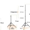 light stand WT-803B