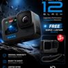 GoPro HERO12 Black + sleeve + lanyard