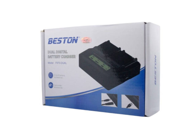 BESTON Dual Digital Battery Charger for NP-F970 Battery