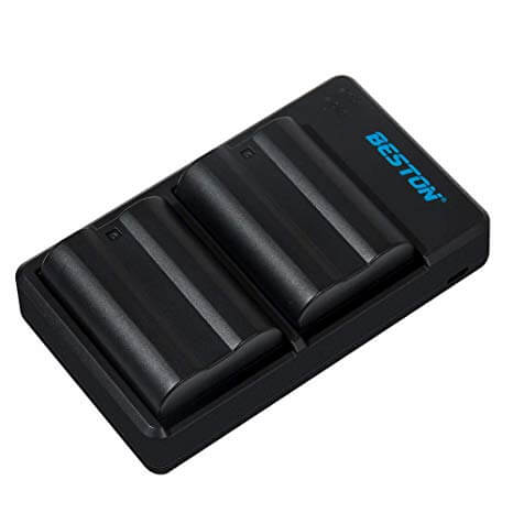 Beston EN-EL15 Double Charger USB for Nikon