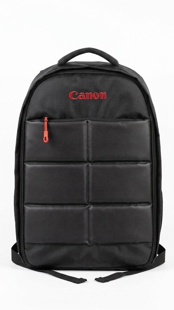 Camera Bag with Canon logo