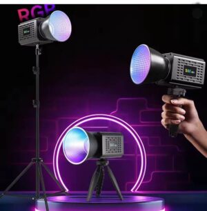 YM-S60 RGB COB Light – 18600mAh Rechargeable LED Video Light with 20 Effects