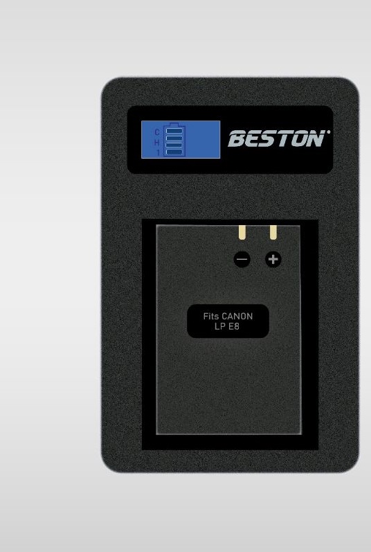 Beston LP-E8 Charger USB for Canon