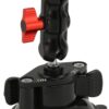 Universal 360° Camera Suction Cup Mount with Magic Arm | 1/4"-20 Vacuum Mount for DSLR, Mirrorless & Action Cameras