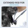 TELESIN Magnetic Neck Mount for Smartphones | Hands-Free POV Vlog Neck Holder with Adjustable Chest Strap