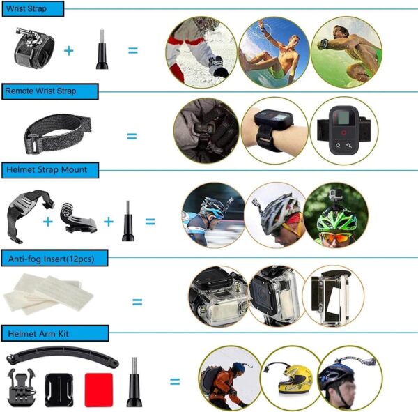 GoPro 50-Sets Accessories