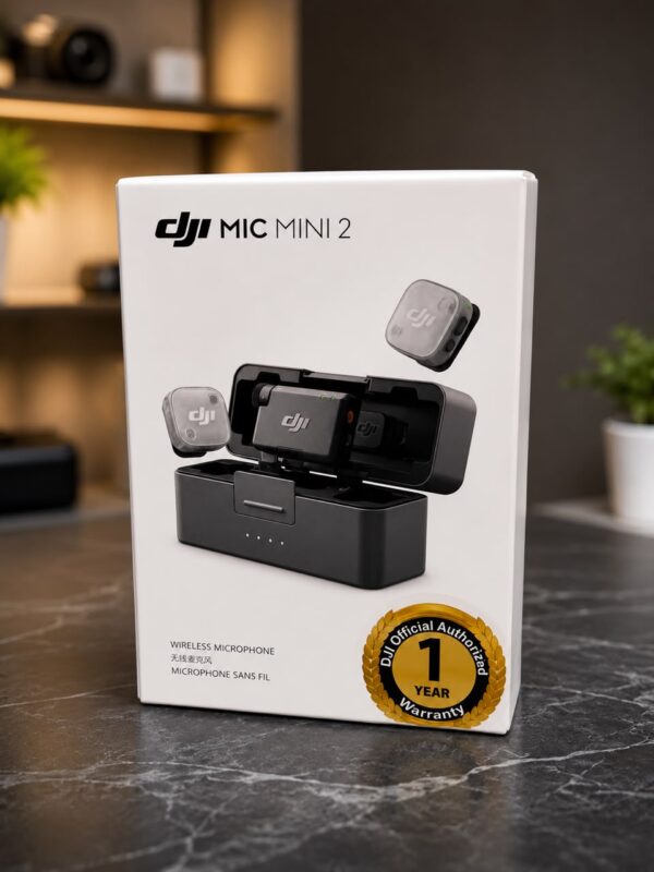 DJI Mic Mini 2 (2 TX + 1 RX + Charging Case)