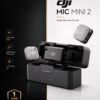 DJI Mic Mini 2 (2 TX + 1 RX + Charging Case)