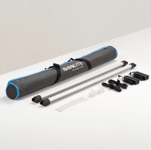 Nanlite PavoTube II 30C RGB LED Tube Light ( 2-Light Kit) / طقم إضاءة أنبوبية Nanlite PavoTube II 30C RGB (أنبوبين 120 سم)