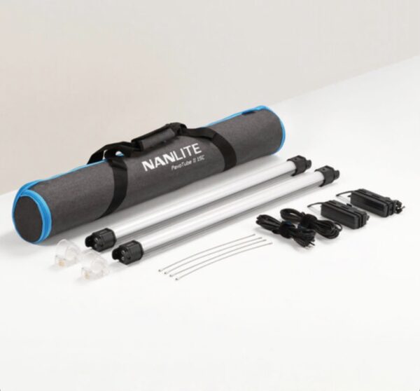 Nanlite PavoTube II 15C 77cm RGB LED Tube Light 2-Light Kit / طقم إضاءة أنبوبية Nanlite PavoTube II 15C RGB (أنبوبين 77 سم) | سينمائي