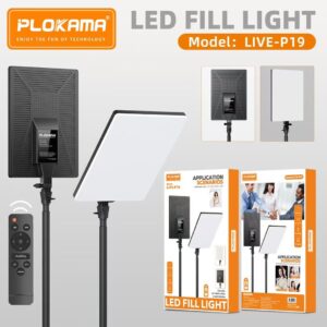 LED Fill Light 19CM + Stand 2M