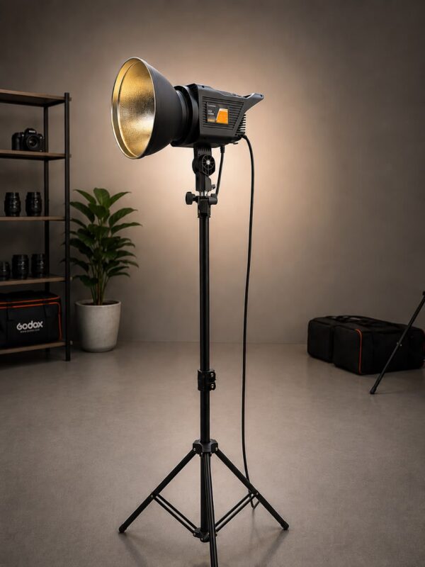 Head Light 200W Plokama + Light Stand + Head Reaflector   / هيد بلوكاما 200 واط +ستاند +  هيد ريفليكتور