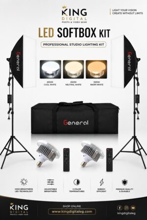 LED Soft Box Kit