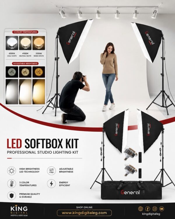 LED Soft Box Kit