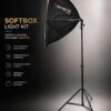 LED Soft Box Light Kit + Grid